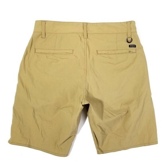 Brixton All Terrain Hybrid UPF Ripstop Utility Stretch Shorts Khaki Tan Men 30 - Picture 6 of 6
